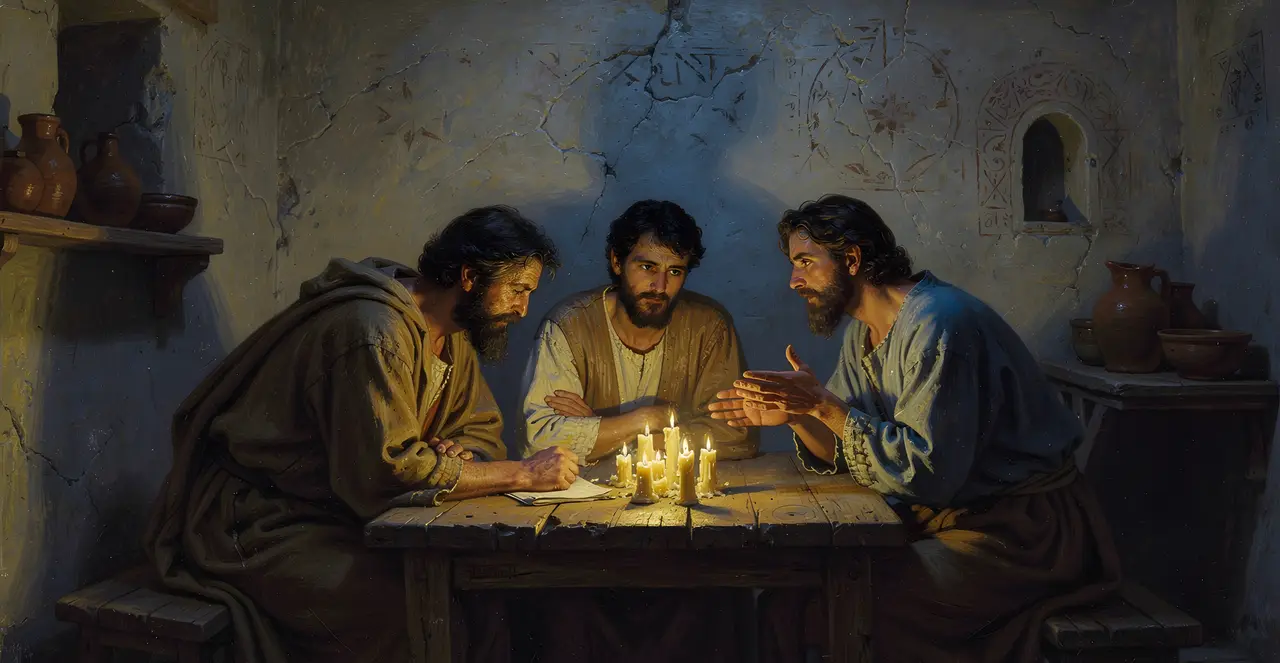 Acts 4:20-23 — Acts, oil painting · TruthPrints