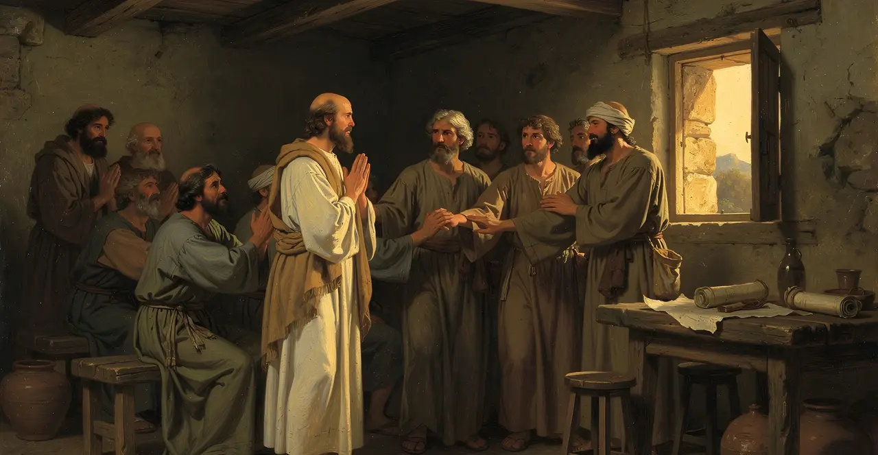 Acts 6:5-8 — Acts, oil painting · TruthPrints
