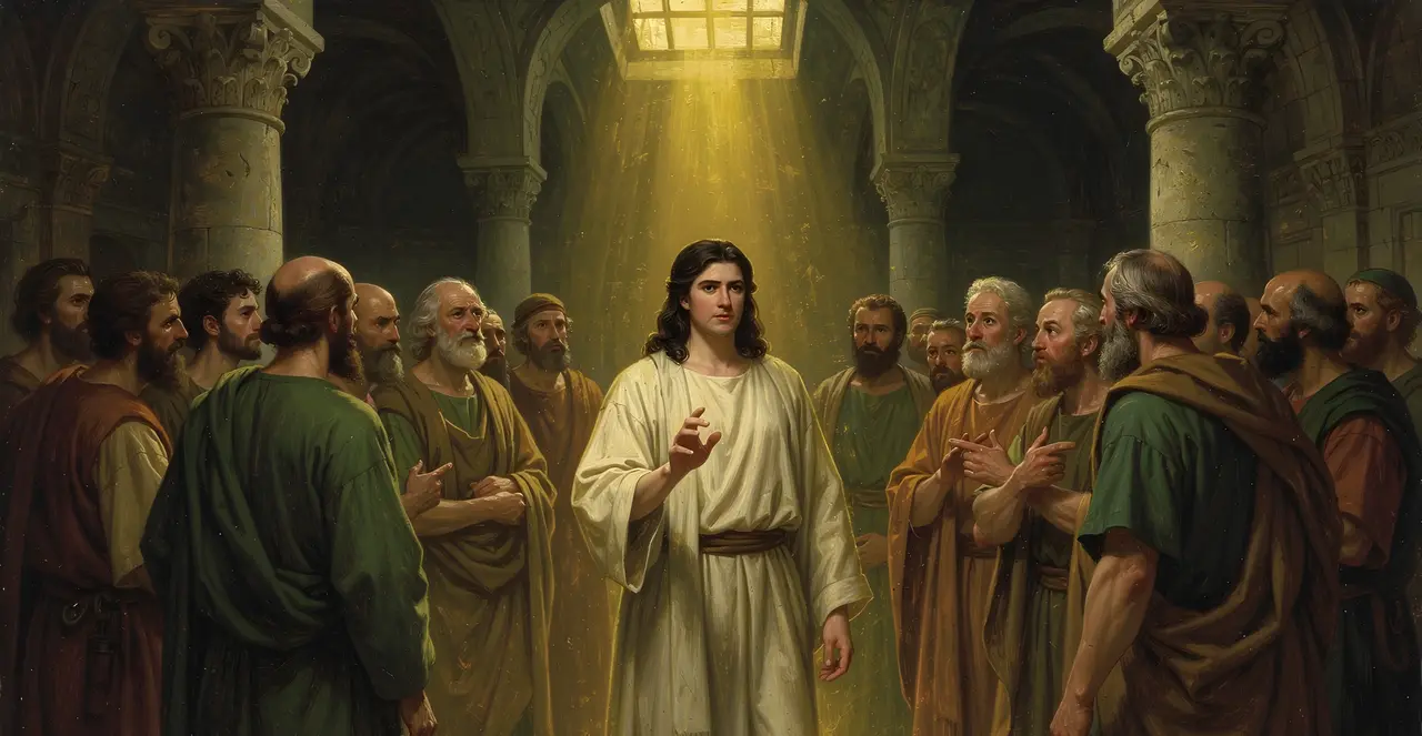Acts 6:9-13 — Acts, oil painting · TruthPrints