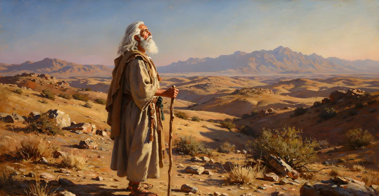 Acts 7:36-39 — Acts, oil painting · TruthPrints