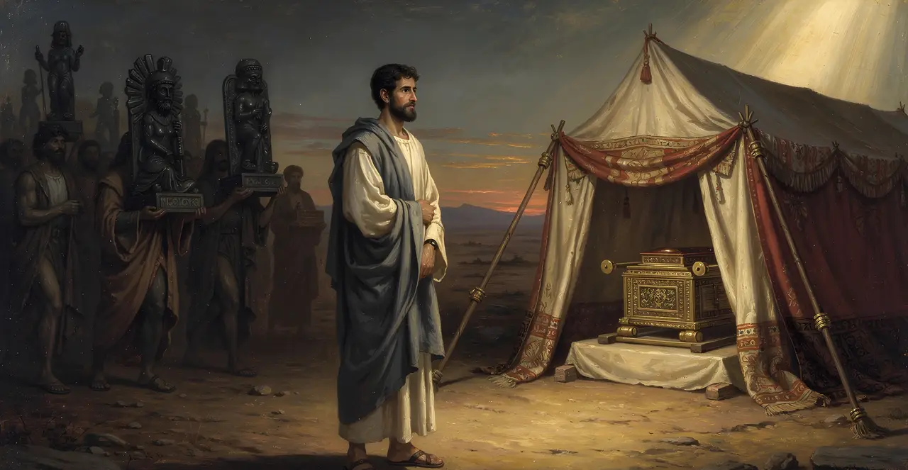 Acts 7:43-45 — Acts, oil painting · TruthPrints