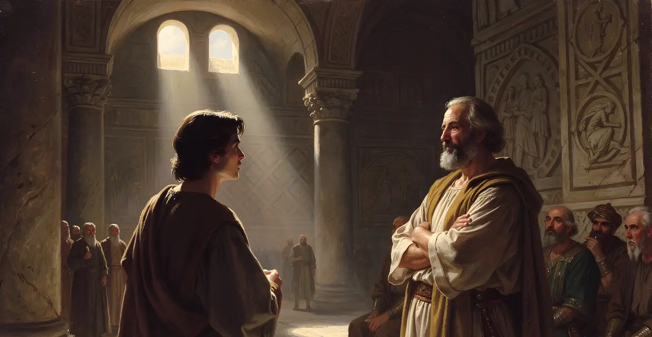 Apostelgeschichte 7,46-51 — Apostelgeschichte, Ölgemälde · TruthPrints