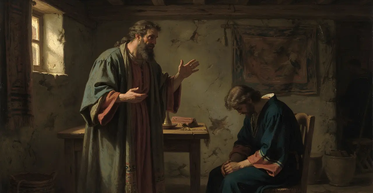 Acts 8:20-24 — Acts, oil painting · TruthPrints