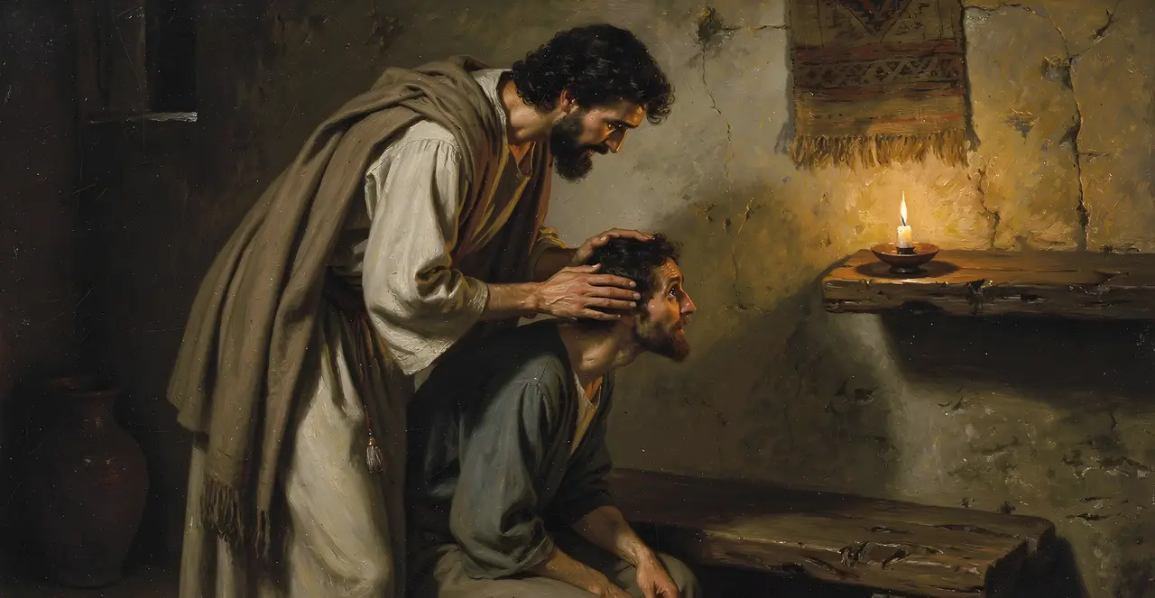 Acts 9:15-18 — Acts, oil painting · TruthPrints