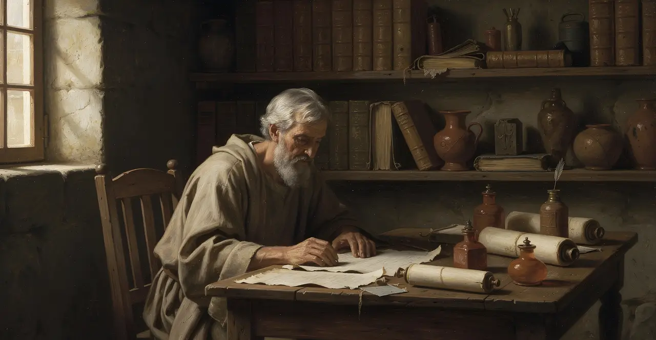 Colossians 1:26-29 — Colossians, oil painting · TruthPrints