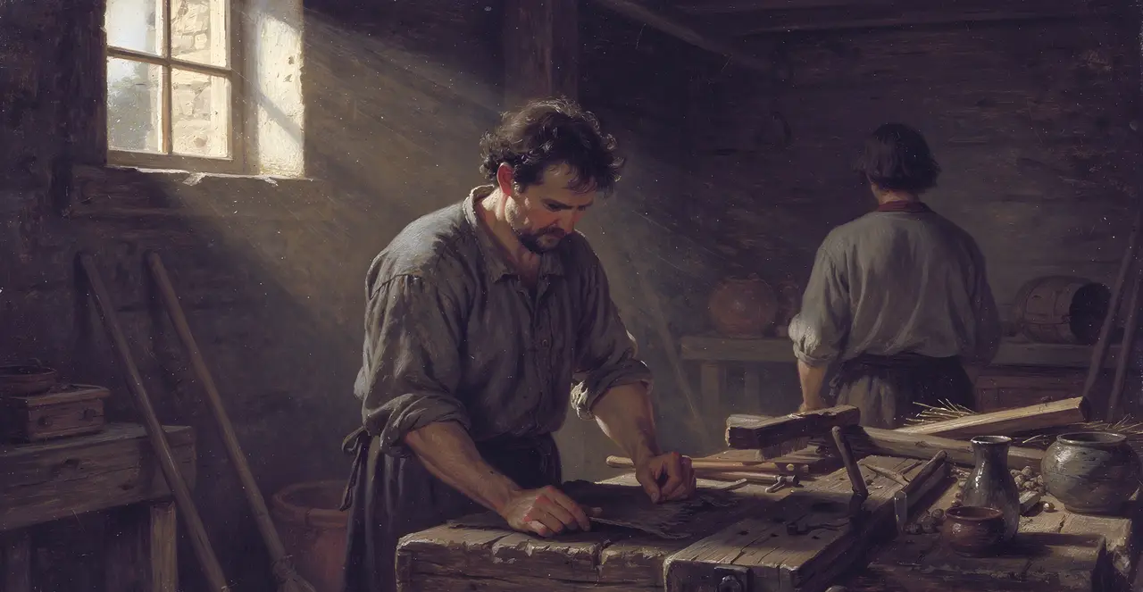 Colossians 3:23-25 — Colossians, oil painting · TruthPrints