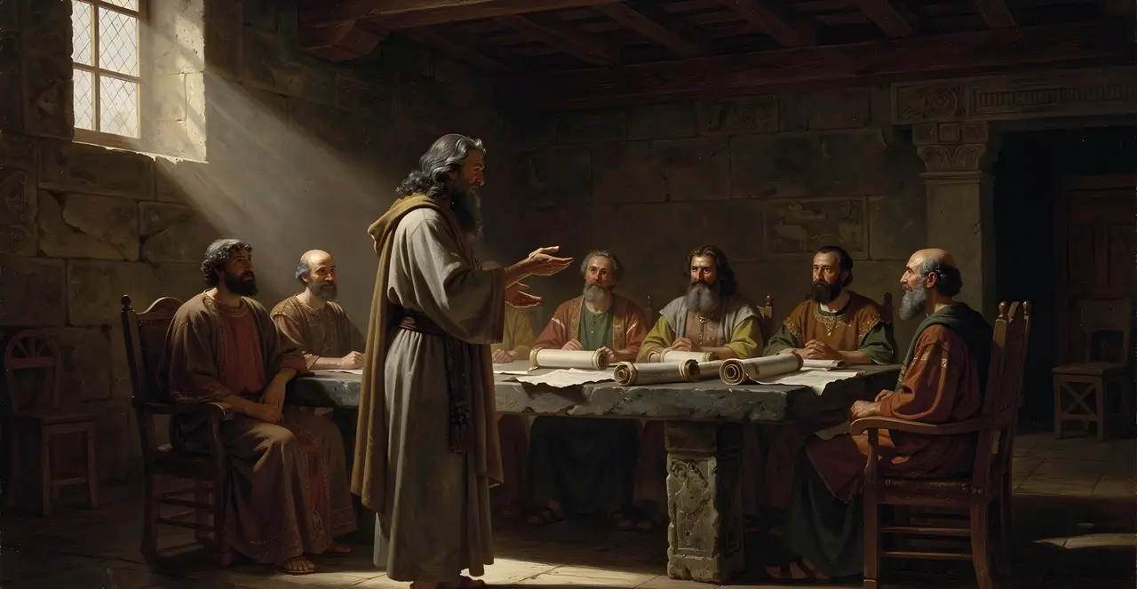 Deuteronomy 1:16-18 — Deuteronomy, oil painting · TruthPrints