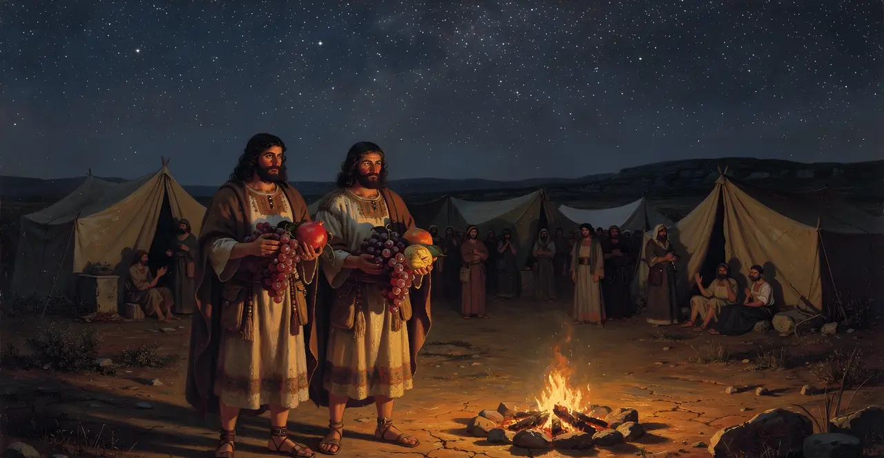 Deuteronomy 1:25-27 — Deuteronomy, oil painting · TruthPrints