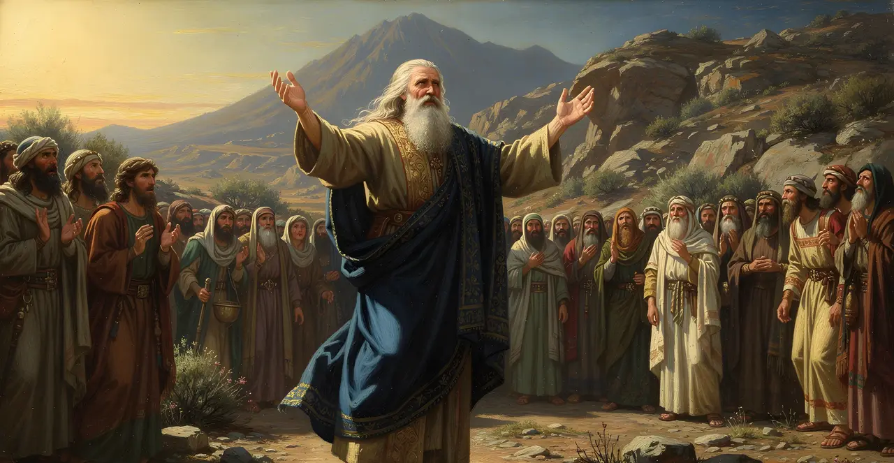 Deuteronomy 1:28-30 — Deuteronomy, oil painting · TruthPrints