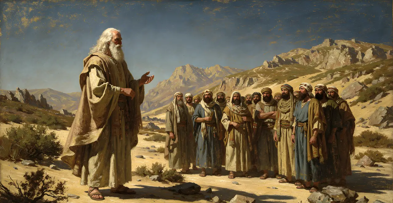 Deuteronomy 1:39-41 — Deuteronomy, oil painting · TruthPrints