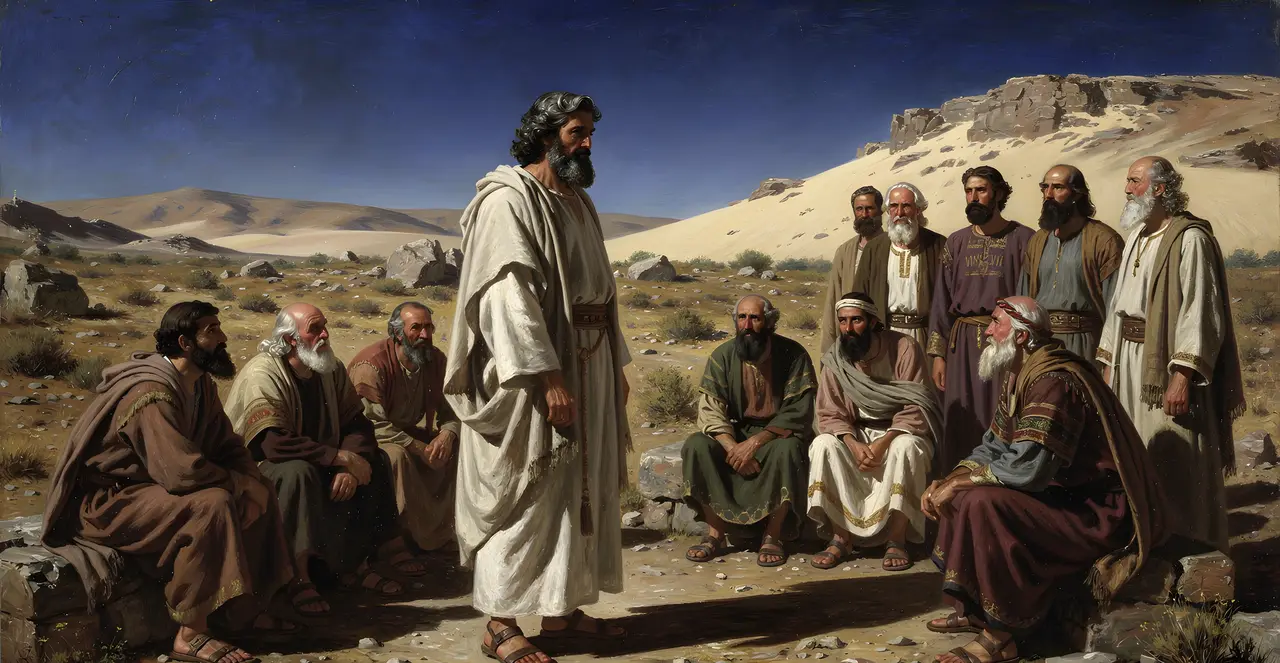 Deuteronomy 1:42-45 — Deuteronomy, oil painting · TruthPrints