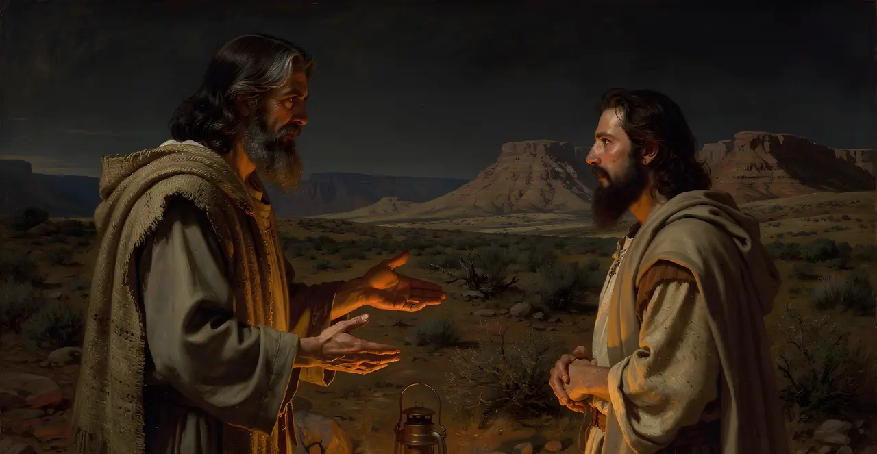 Deuteronomy 1:5-7 — Deuteronomy, oil painting · TruthPrints