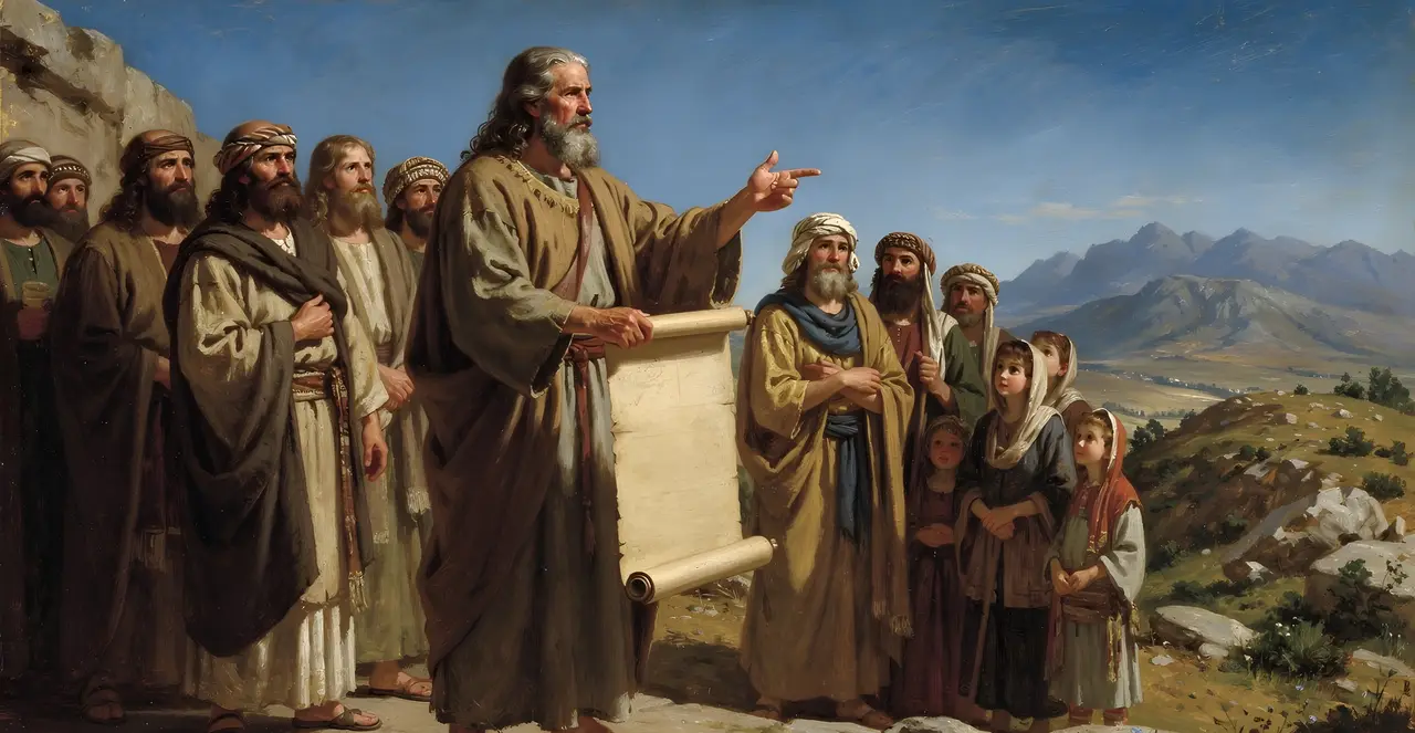 Deuteronomy 1:8-11 — Deuteronomy, oil painting · TruthPrints