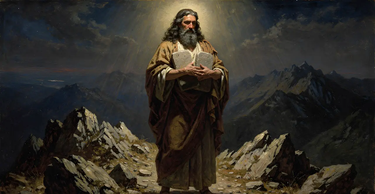 Deuteronomy 10:1-3 — Deuteronomy, oil painting · TruthPrints