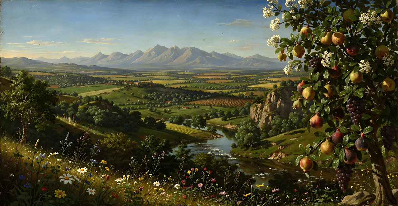 Deuteronomy 11:7-9 — Deuteronomy, oil painting · TruthPrints