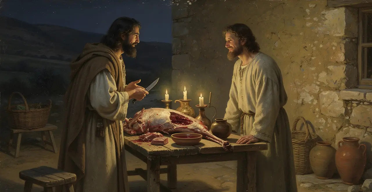 Deuteronomy 12:19-21 — Deuteronomy, oil painting · TruthPrints