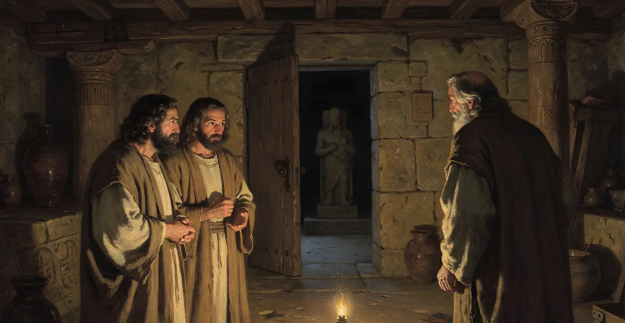 Deuteronomy 12:29-31 — Deuteronomy, oil painting · TruthPrints