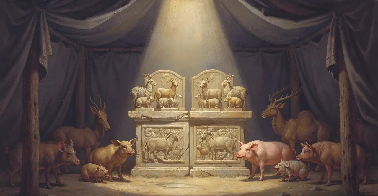 Deuteronomy 14:6-8 — Deuteronomy, oil painting · TruthPrints