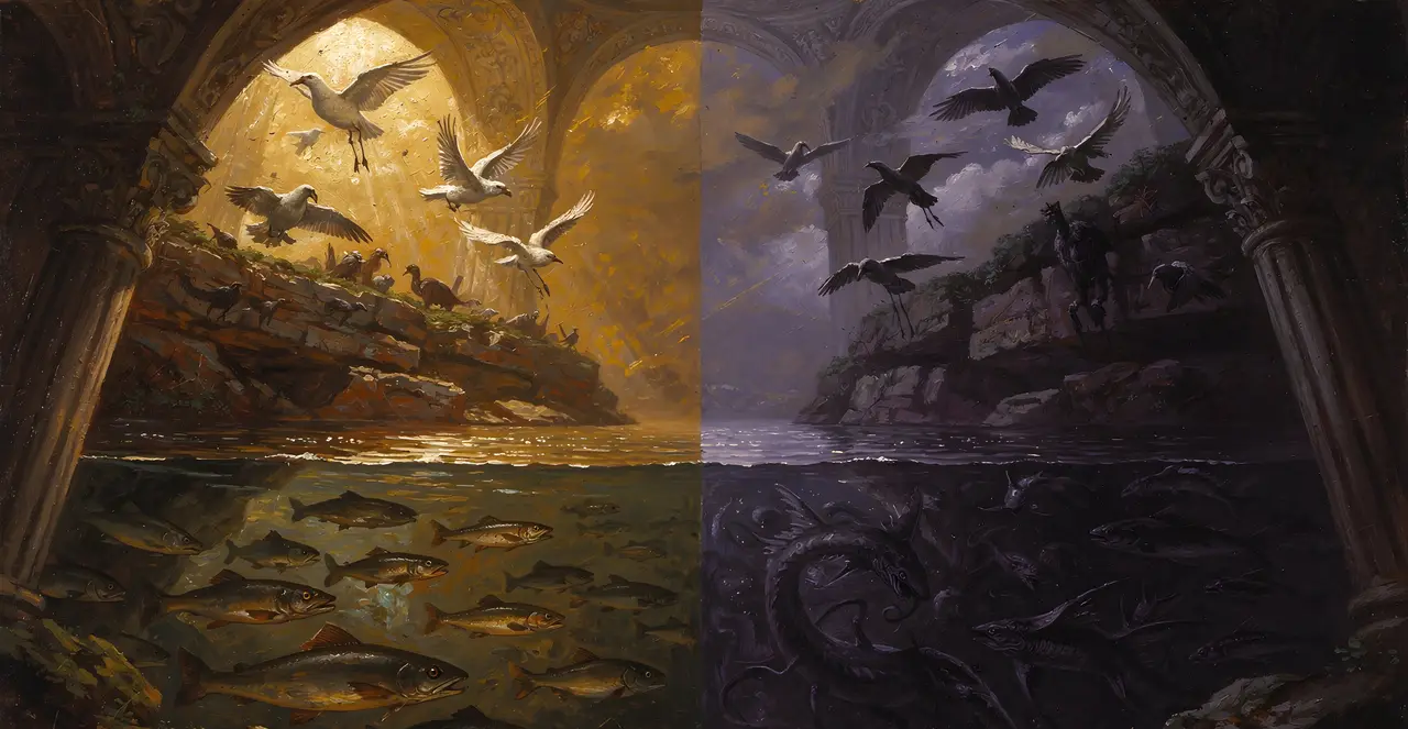 Deuteronomy 14:9-18 — Deuteronomy, oil painting · TruthPrints