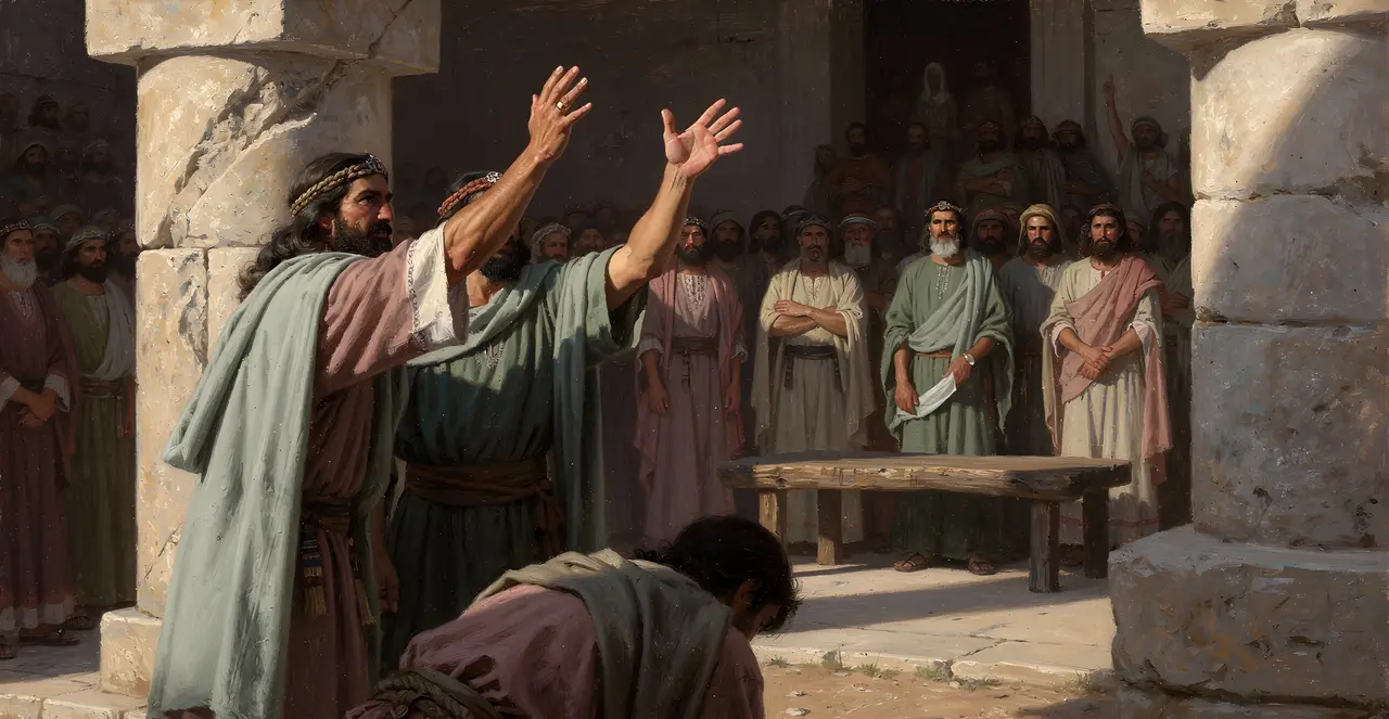 Deuteronomy 17:7-9 — Deuteronomy, oil painting · TruthPrints
