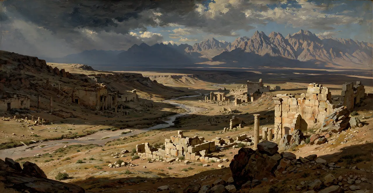 Deuteronomy 2:20-23 — Deuteronomy, oil painting · TruthPrints