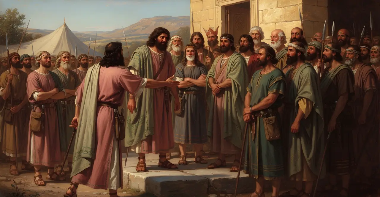 Deuteronomy 20:4-6 — Deuteronomy, oil painting · TruthPrints