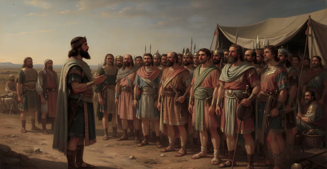 Deuteronomy 20:7-9 — Deuteronomy, oil painting · TruthPrints