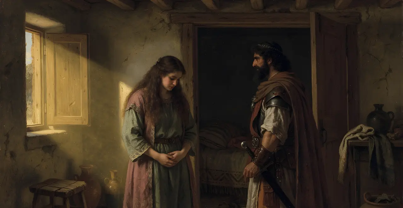 Deuteronomy 21:11-13 — Deuteronomy, oil painting · TruthPrints