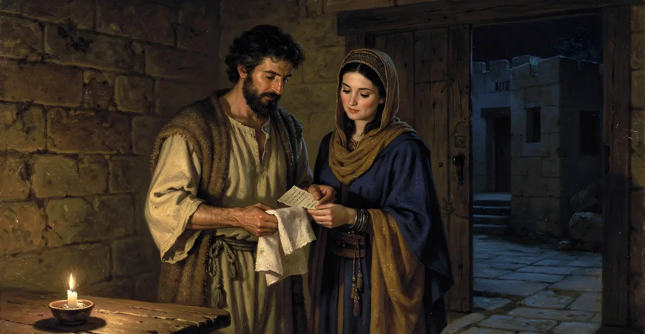 Deuteronomy 22:12-15 — Deuteronomy, oil painting · TruthPrints