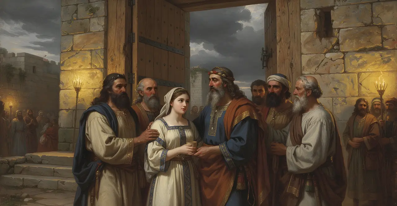 Deuteronomy 22:23-24 — Deuteronomy, oil painting · TruthPrints
