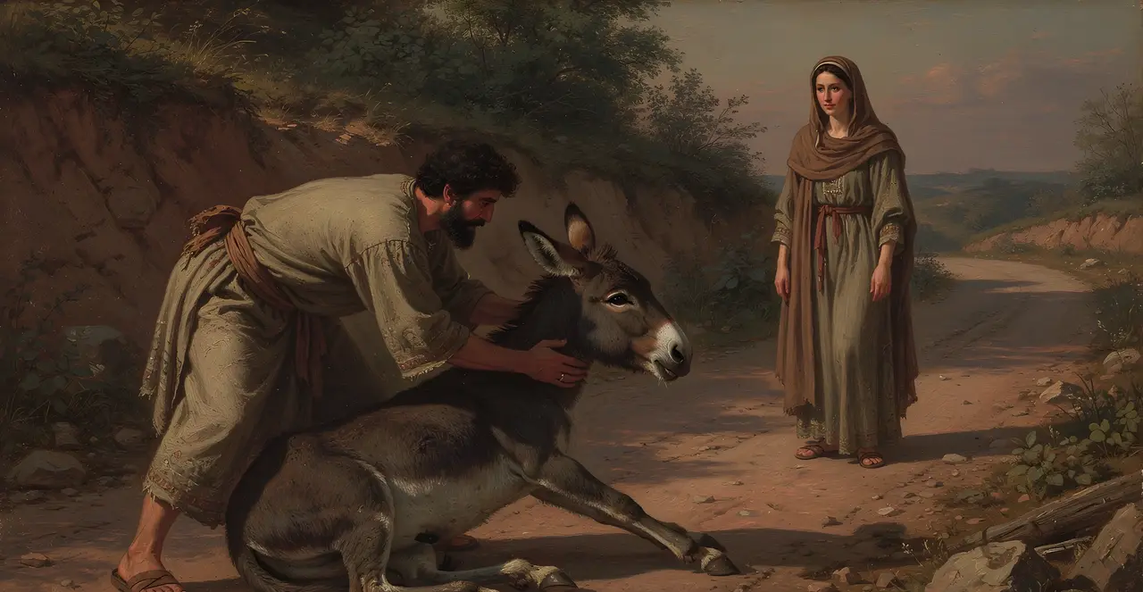 Deuteronomy 22:4-6 — Deuteronomy, oil painting · TruthPrints