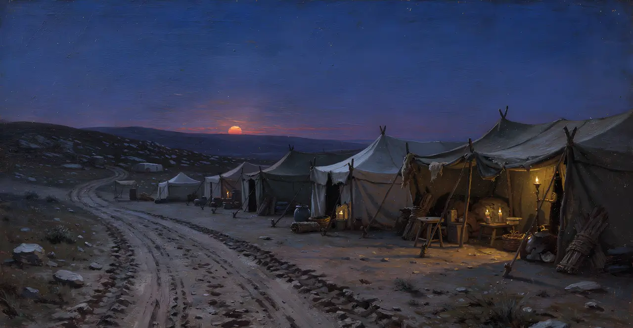 Deuteronomy 23:10-13 — Deuteronomy, oil painting · TruthPrints