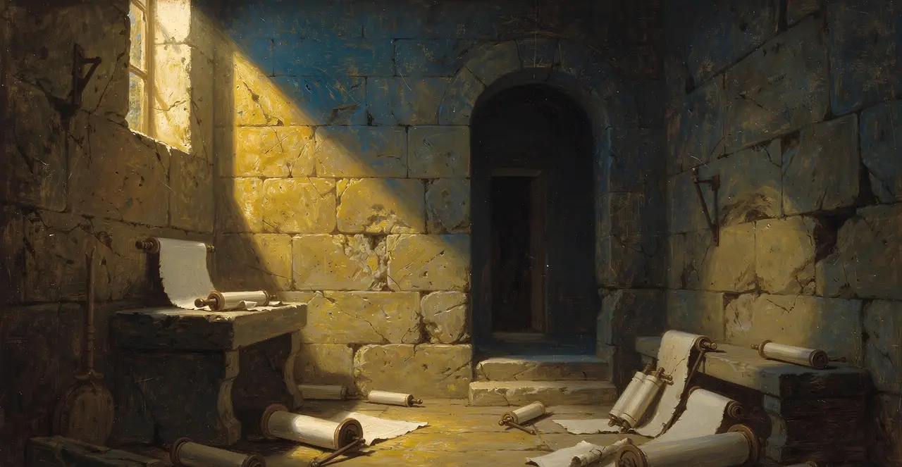 Deuteronomy 25:12-17 — Deuteronomy, oil painting · TruthPrints