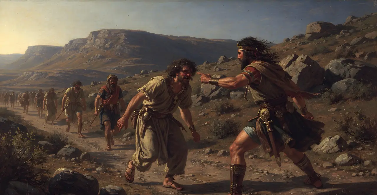Deuteronomy 25:18-19 — Deuteronomy, oil painting · TruthPrints