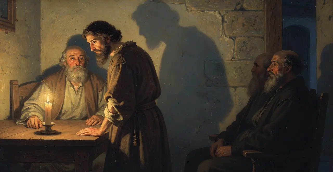 Deuteronomy 25:7-8 — Deuteronomy, oil painting · TruthPrints