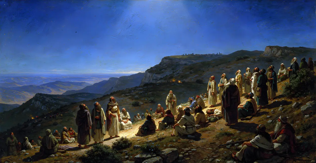 Deuteronomy 26:15-17 — Deuteronomy, oil painting · TruthPrints