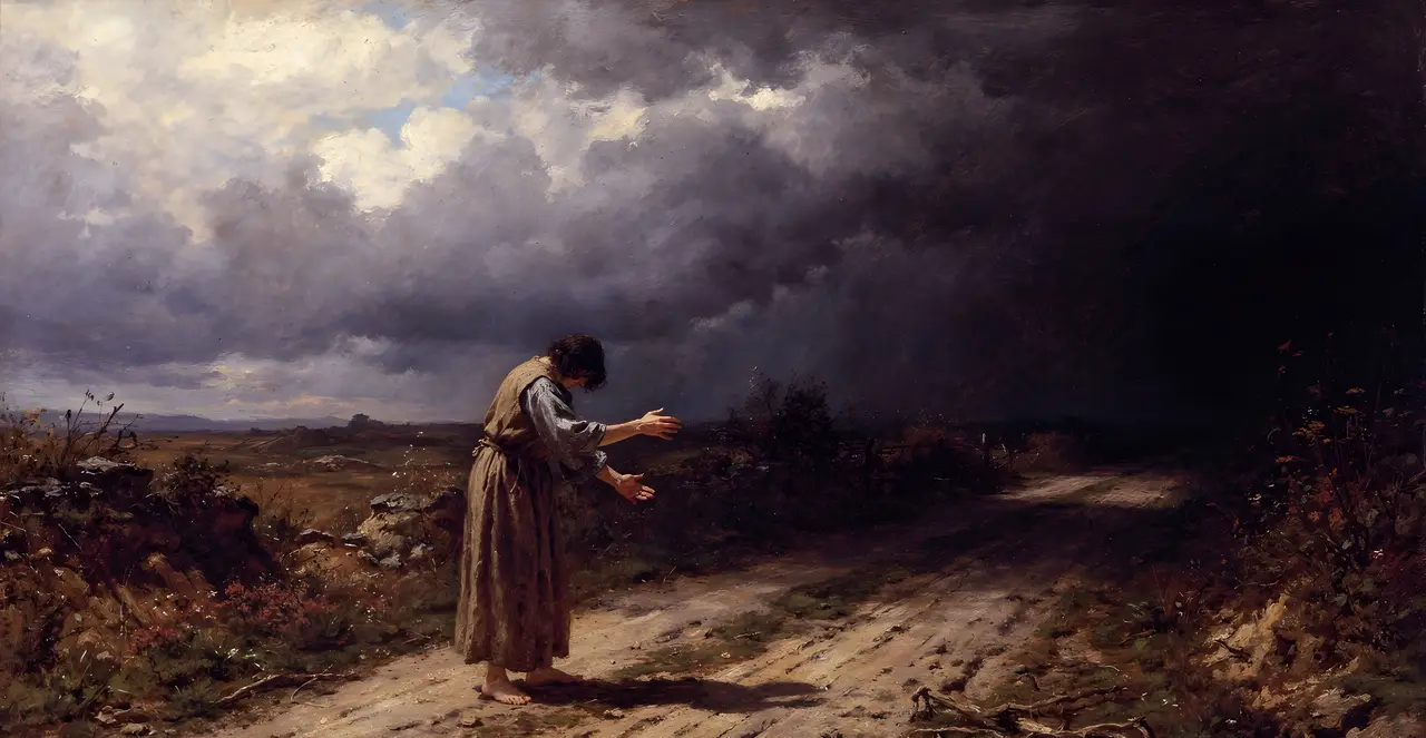 Deuteronomy 28:29-30 — Deuteronomy, oil painting · TruthPrints