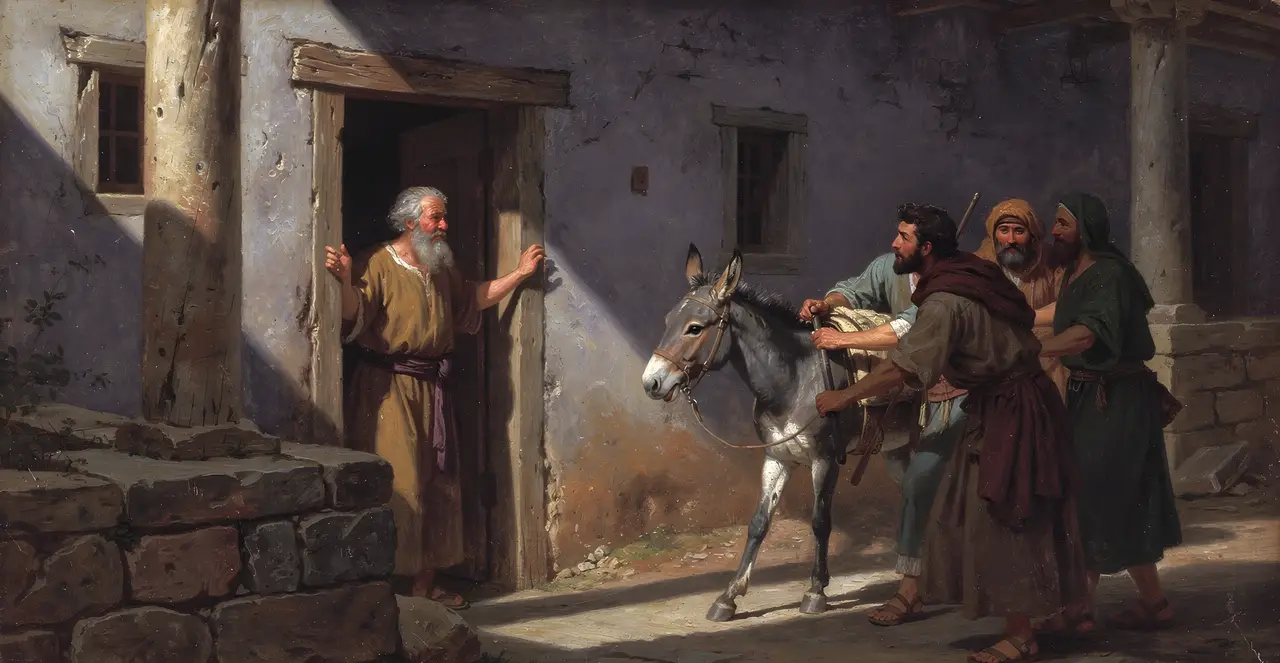 Deuteronomy 28:31-33 — Deuteronomy, oil painting · TruthPrints