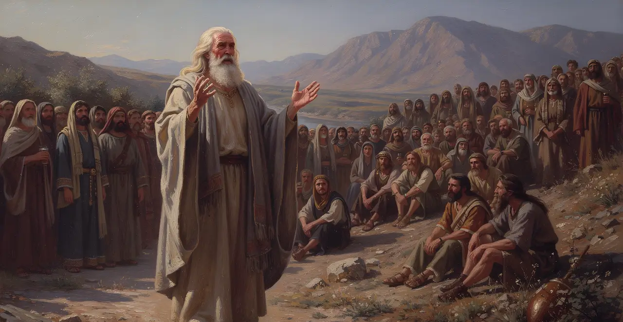 Deuteronomy 29:1-4 — Deuteronomy, oil painting · TruthPrints
