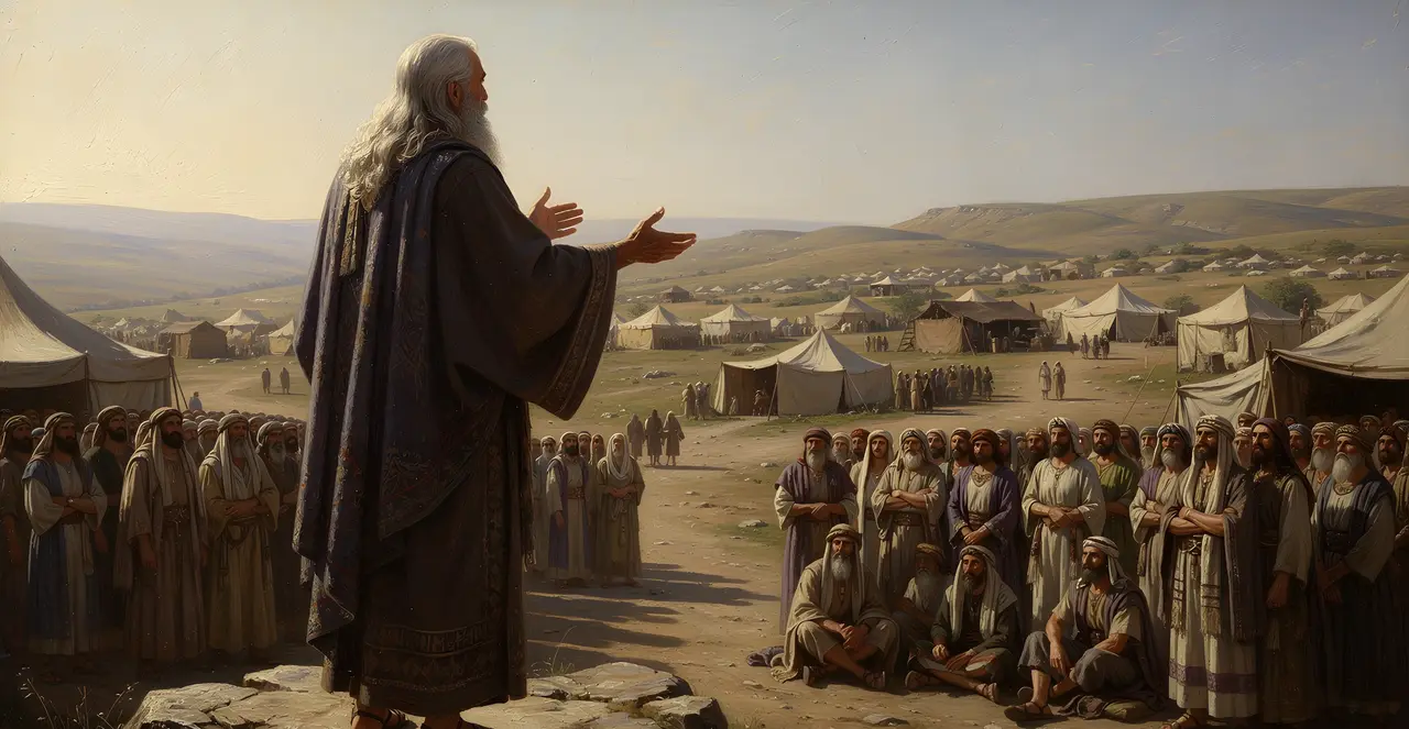 Deuteronomy 29:13-16 — Deuteronomy, oil painting · TruthPrints