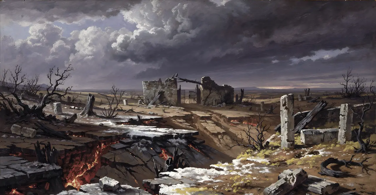 Deuteronomy 29:22-24 — Deuteronomy, oil painting · TruthPrints