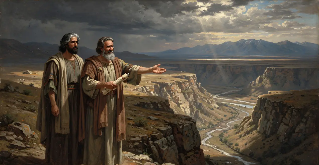 Deuteronomy 3:16-18 — Deuteronomy, oil painting · TruthPrints