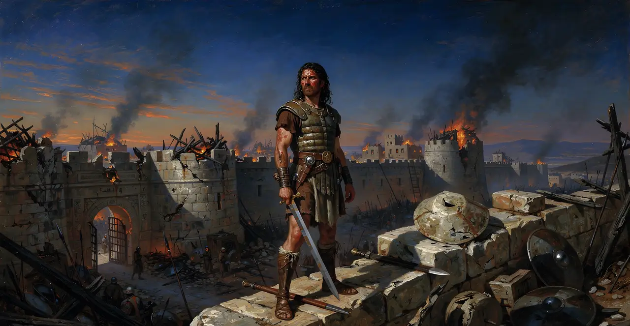 Deuteronomy 3:4-7 — Deuteronomy, oil painting · TruthPrints