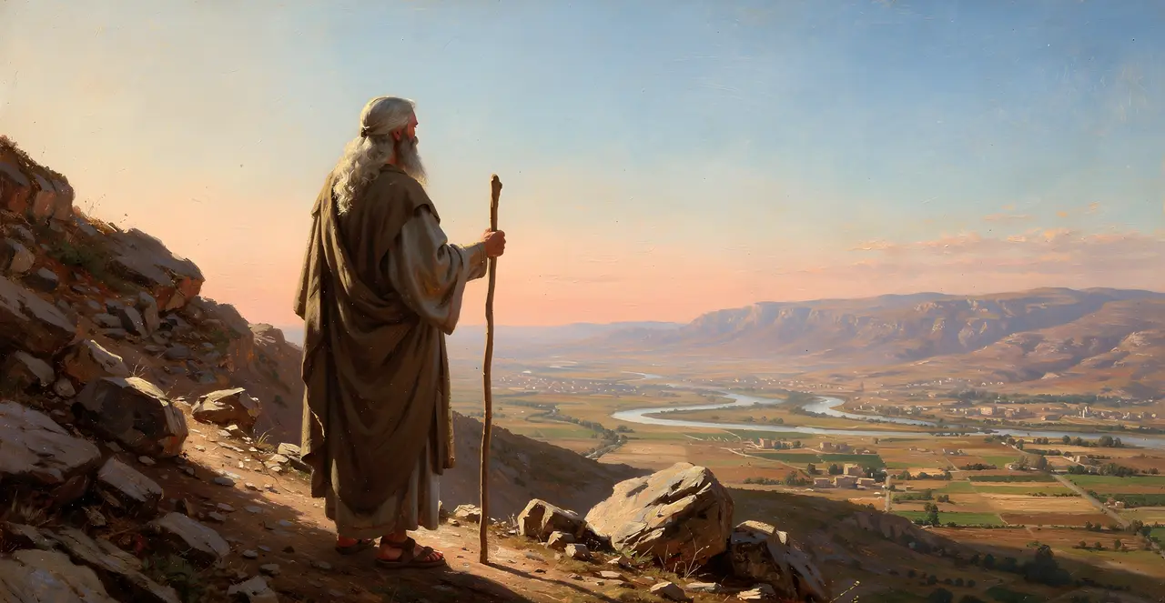 Deuteronomy 32:49-51 — Deuteronomy, oil painting · TruthPrints