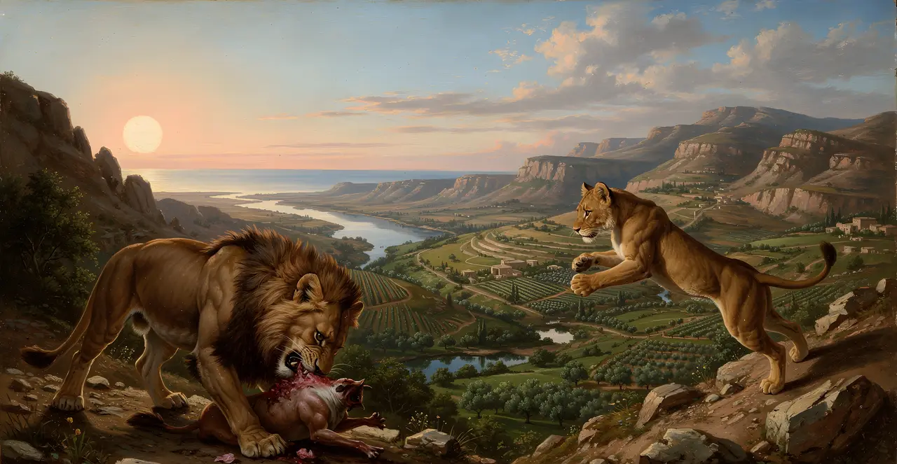 Deuteronomy 33:20-23 — Deuteronomy, oil painting · TruthPrints