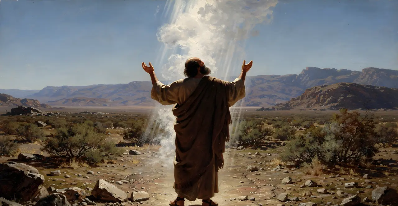 Deuteronomy 4:13-16 — Deuteronomy, oil painting · TruthPrints
