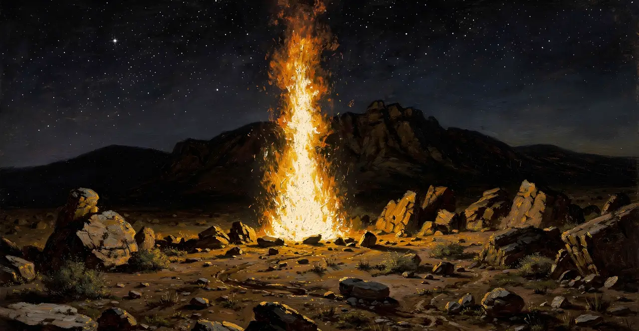 Deuteronomy 4:32-33 — Deuteronomy, oil painting · TruthPrints