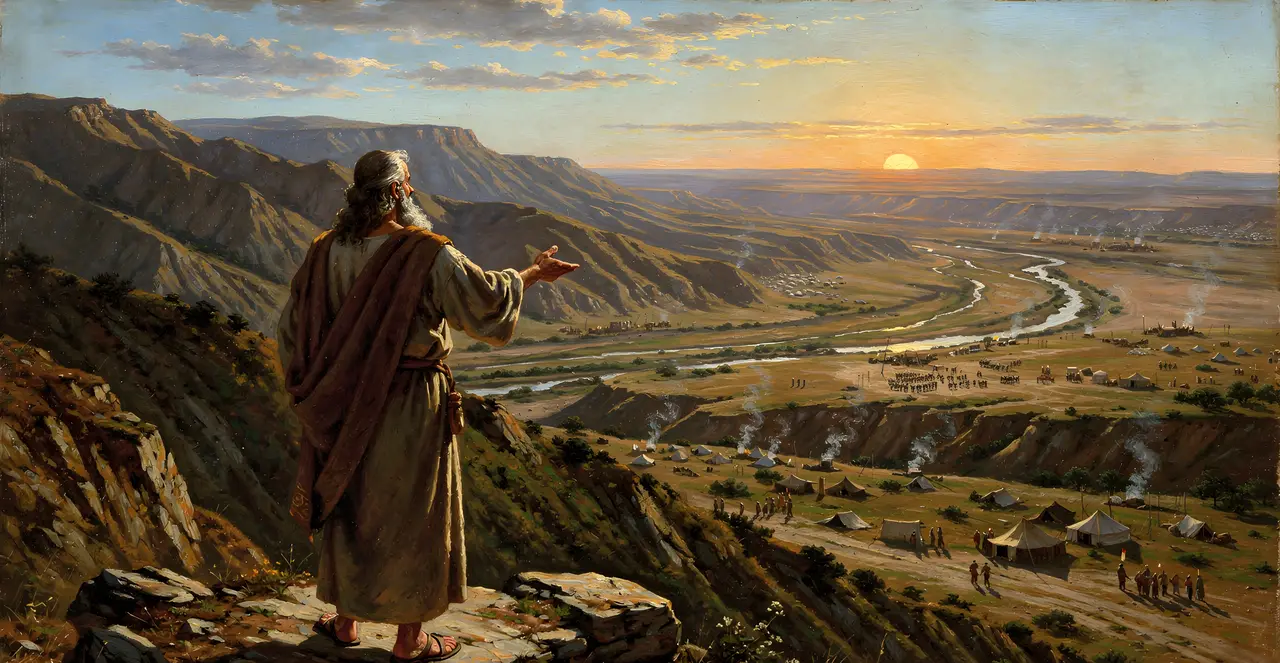Deuteronomy 4:46-49 — Deuteronomy, oil painting · TruthPrints