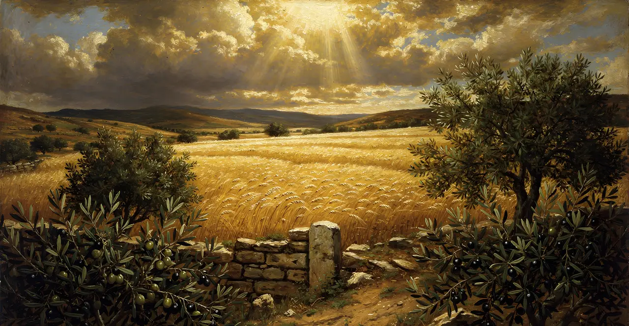 Deuteronomy 7:13-14 — Deuteronomy, oil painting · TruthPrints