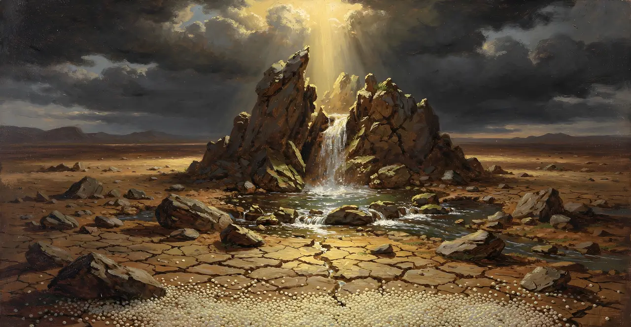 Deuteronomy 8:15-17 — Deuteronomy, oil painting · TruthPrints